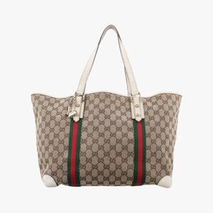Gucci Web Sherry Tote Bag